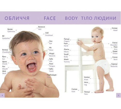 Перша книга малюка/Baby's first book