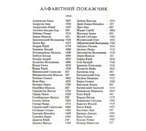 Антологія української поезії ХХ століття. Від Тичини до Жадана
