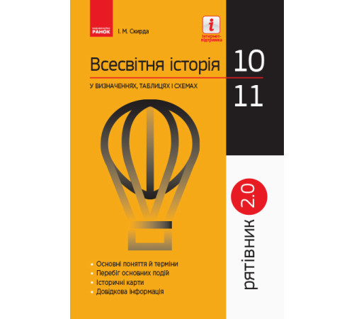 СП Всесв. історія у визн.табл.і схем. 10-11 кл. Рятівник 2.0 (Укр)