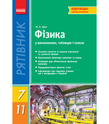 СП Фізика у визн.табл.і схем.  7-11 кл. Рятівник 2.0 (Укр)
