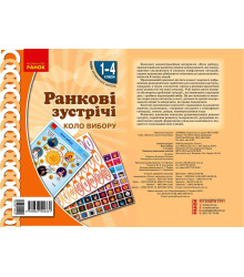 НУШ Ранкові зустрічі. Плакат. Коло вибору 1-4 кл. (Укр)