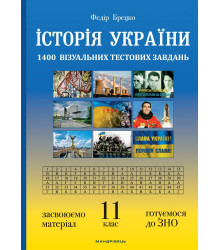 Електронна книга Історія України: візуальні тестові завдання.