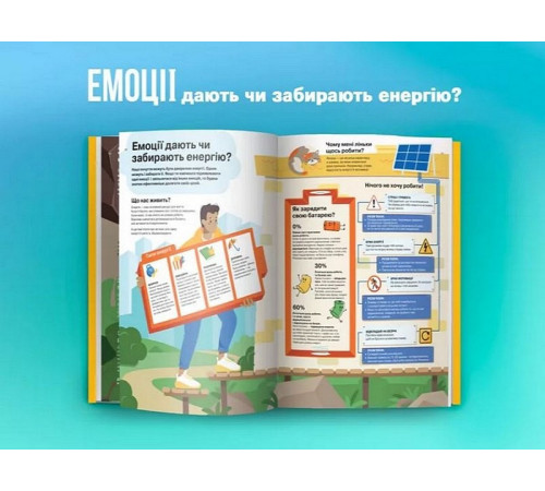 Навчальні книжки Я відчуваю... Що? Гід з емоційного інтелекту в інфографіці Навчальні книжки Я відчуваю... Що? Гід з емоційного інтелекту в інфографіці