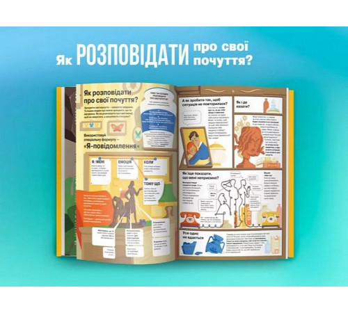 Навчальні книжки Я відчуваю... Що? Гід з емоційного інтелекту в інфографіці Навчальні книжки Я відчуваю... Що? Гід з емоційного інтелекту в інфографіці