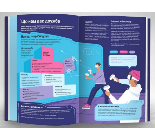 Навчальні книжки Стосунки. Візуальний гід у любові й дружбі Навчальні книжки Стосунки. Візуальний гід у любові й дружбі