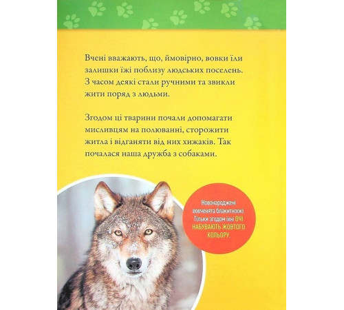 Енциклопедії National Geographic Kids. Гав! 100 цікавих фактів про собак