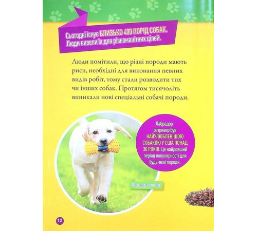 Енциклопедії National Geographic Kids. Гав! 100 цікавих фактів про собак