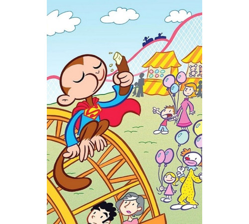 Художня література для підлітків DC Super-Pets. Мавпячий шал у парку розваг