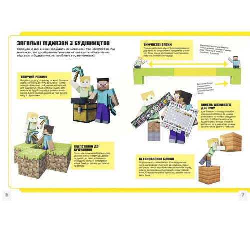 Манга MINECRAFT. Неймовірні дрібні споруди Манга MINECRAFT. Неймовірні дрібні споруди
