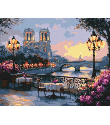 Картина за номерами - Французький пейзаж ©art_selena_ua