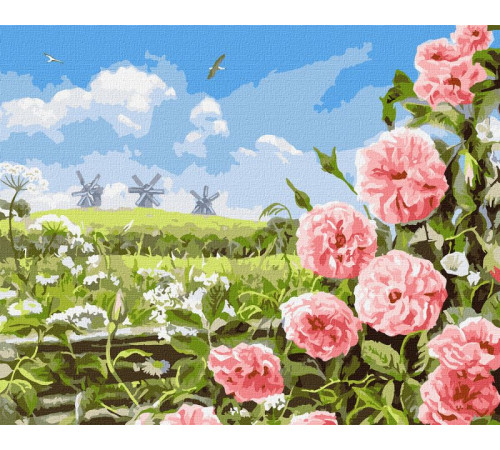 Пейзажі Картина за номерами - Ніжність полів ©Аlessandro Remi Пейзажі Картина за номерами - Ніжність полів ©Аlessandro Remi