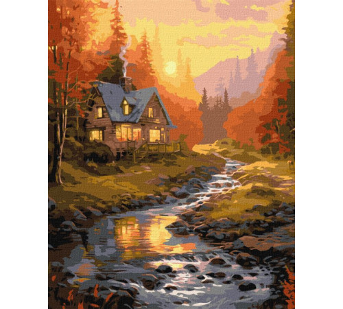 Пейзажі Картина за номерами - Сонячна долина ©art_selena_ua Пейзажі Картина за номерами - Сонячна долина ©art_selena_ua