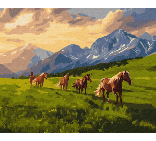 Тварини, птахи, риби Картина за номерами - Вільні духом ©art_selena_ua Тварини, птахи, риби Картина за номерами - Вільні духом ©art_selena_ua