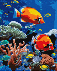 Картина за номерами - Яскравий риф