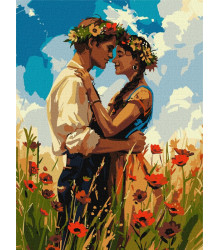 Картина за номерами - Закохана пара ©art_selena_ua