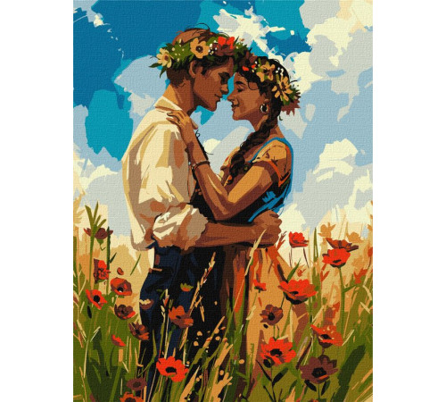 Люди Картина за номерами - Закохана пара ©art_selena_ua Люди Картина за номерами - Закохана пара ©art_selena_ua