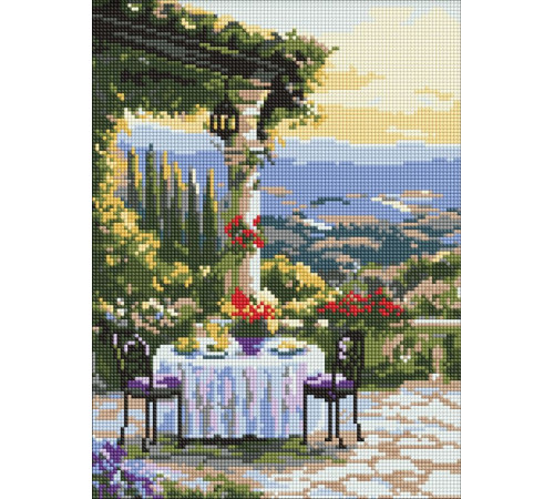 Пейзажі Алмазна мозаїка - Мальовнича вечеря ©art_selena_ua Пейзажі Алмазна мозаїка - Мальовнича вечеря ©art_selena_ua