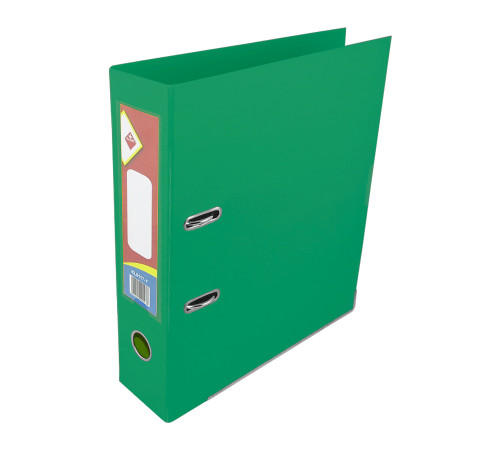 Папка Папка-реєстратор двустор.. А4. шир. 7.5см. кол. зел.. арт. F0123-G. FOLDER Папка Папка-реєстратор двустор.. А4. шир. 7.5см. кол. зел.. арт. F0123-G. FOLDER