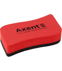 Губка д/білих дошок Axent 9804-04-А Wave червона,1/12
