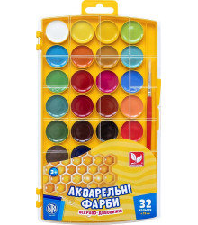 Акварель 32,кол. медова Школярик