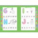 Навчальні книжки English alphabet з наліпками