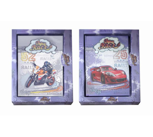 Блокноти Блокнот A6 "WB" /6040/ Crazy Race, з глітер., у тонк. кор. (1/108) Блокноти Блокнот A6 "WB" /6040/ Crazy Race, з глітер., у тонк. кор. (1/108)