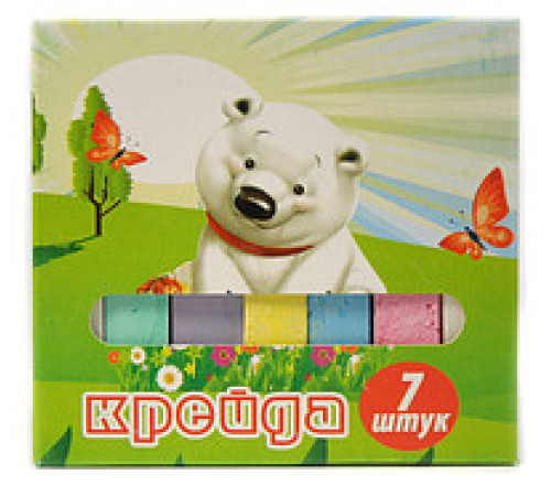 Канцелярія Канцелярія Крейда кольорова 7 шт. іТЕМ_110702 (1 285) Канцелярія Канцелярія Крейда кольорова 7 шт. іТЕМ_110702 (1 285)