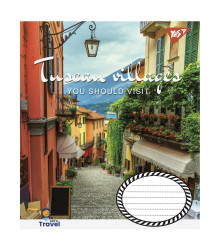 Зошит А5/48 лін. YES Tuscan villages