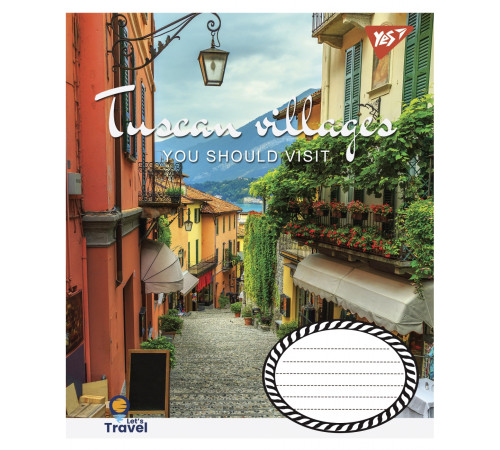 Зошити Зошит А5/48 лін. YES Tuscan villages