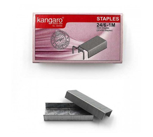 Скоби Скоби Kangaro 24 6-1M-NOST №24 6 (1000шт) (20 300) Скоби Скоби Kangaro 24 6-1M-NOST №24 6 (1000шт) (20 300)
