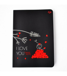 Блокнот TM Profiplan Twins series love you, А6