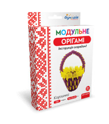 Модульне оригамі Корзинка ОМ6069 Бумагія (1 24)