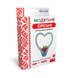 Модульне оригамі Бумагія Кошик з полуницею ОМ6070 (1 24)