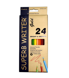 Олівці кольорові Superb writer Gold Е4100G-24CB 24кол. (1 6 120)