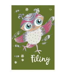 Блокнот TM Profiplan Filiny olive, A6