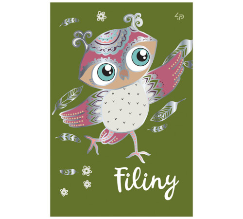 Блокноти Блокнот TM Profiplan Filiny olive, A6 Блокноти Блокнот TM Profiplan Filiny olive, A6