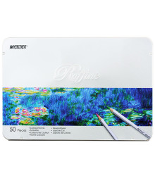 Олівці кольорові Raffine 7100-50TN 50 кол.метал.кор. (4 16)