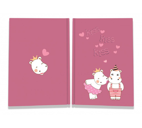 Блокноти Блокнот TM Profiplan Sweet love note hippos, А6