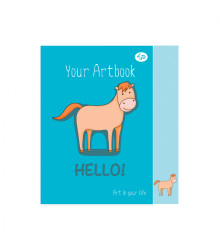 Блокнот TM Profiplan Artbook horse, А6