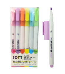 Набір текст-маркерів PASTEL 6од. М6200