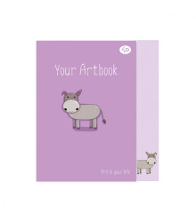 Блокнот TM Profiplan Artbook donkey, А6