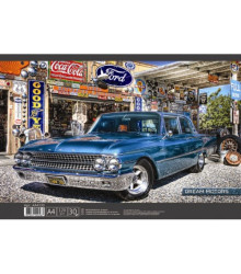 Альбом для малювання на скобі 30 арк. 120 г м A4 АА4230 Dream Motors