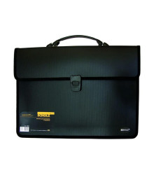 Портфель B4, 2відд., чорн., 10503, SOZ