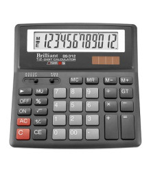 Калькулятор Brilliant BS-312 наст.12-разр,1 пам.155*155
