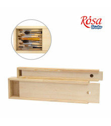 Пенал для пензлів дерев`яний ПК2 35*4.9*3 ROSA