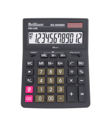 Калькулятор Brilliant BS-8888BK настол.12-разр,2 пам.205*155
