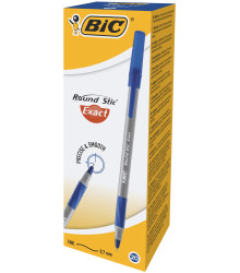Ручка кульк.BIC Раунд Стік екз синя 1шт