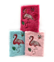 Блокнот JO пухнастий DSCN0440 А5/80 Flamingo # 80гр , мікс (1/60/120)