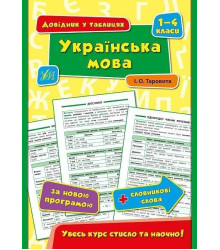 Українська мова. 1–4 класи