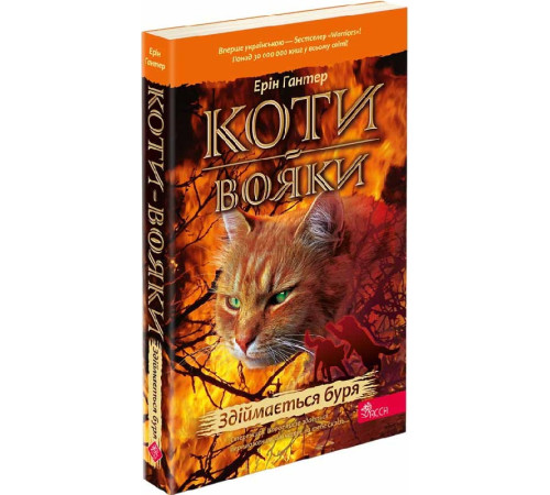 Фантастика та фентезі Коти-вояки. Пророцтва починаються. Книга 4. Здіймається буря Фантастика та фентезі Коти-вояки. Пророцтва починаються. Книга 4. Здіймається буря